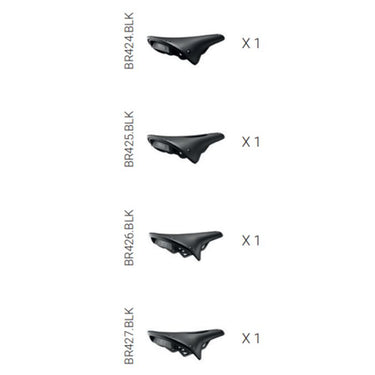 Brooks cambium kit 1 (4 test saddles)