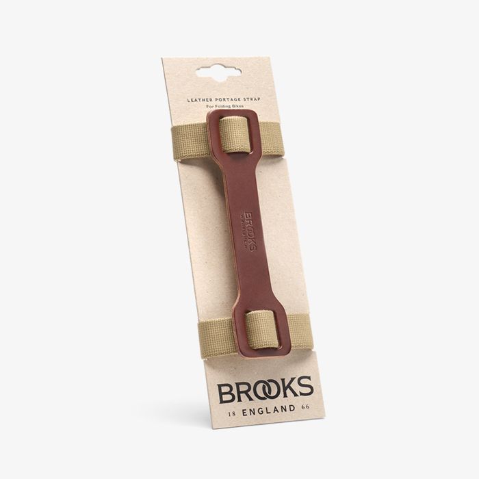 Load image into Gallery viewer, Brooks leather portage strap - antic brown
