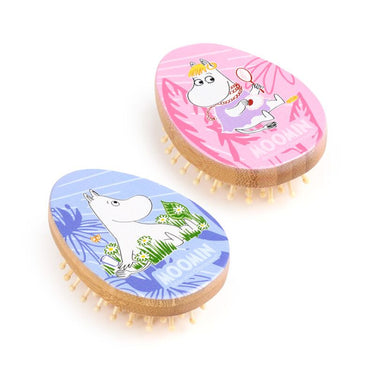 Union moomin tammi bamboe haarborstel