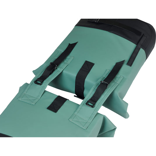 Basil dubbele fietstas cove 28-32l 14 x 29 x 36 cm - groen zwart