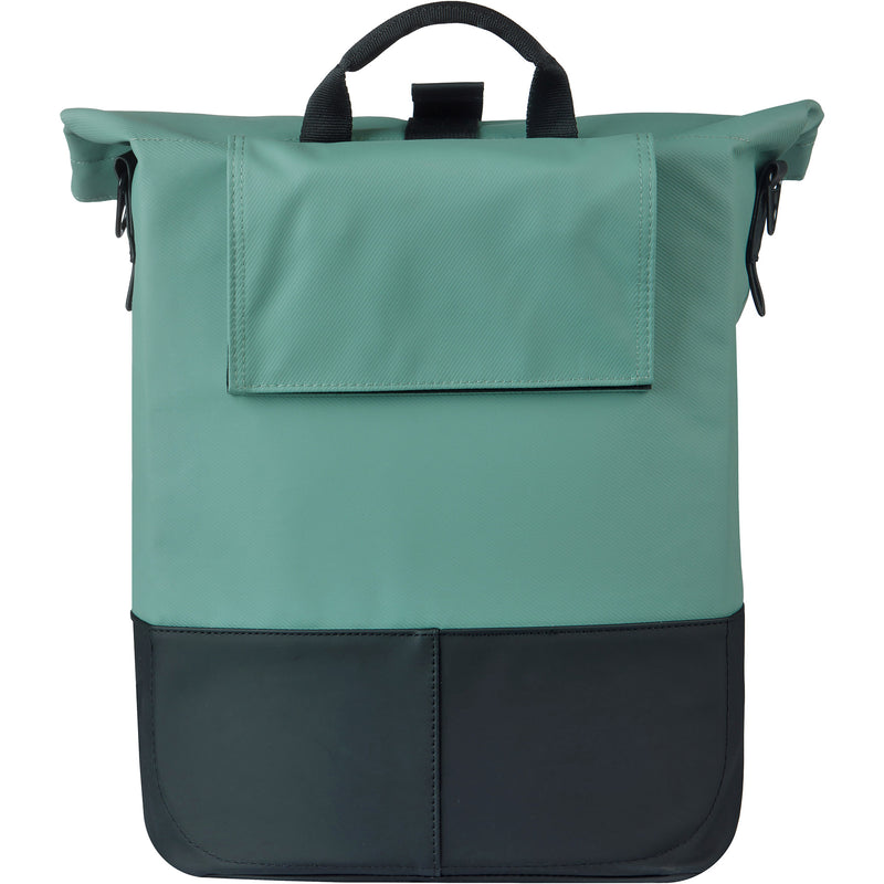 Load image into Gallery viewer, Basil b.v. tas basil cove shopper groen zwart | mik hooks | 16l
