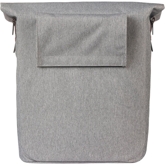Basil tas city shopper grijs | mik hooks | 16l