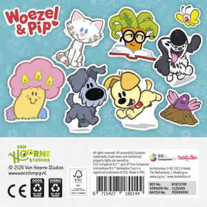 Woezel pip stickerset