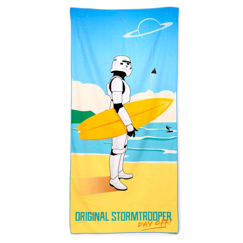 Load image into Gallery viewer, The original stormtrooper surf day microvezel strandhanddoek

