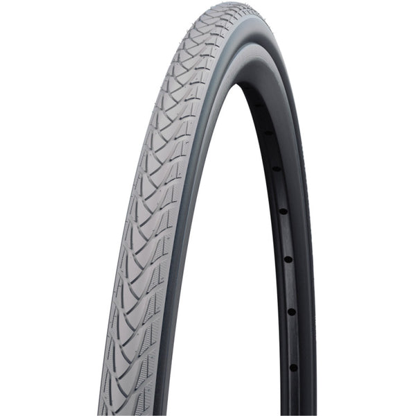 Buitenband Schwalbe 24-1.00 (25-540) Marathon Plus perf. grijs zw.