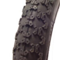 Deli tire buitenband s-101 bmx 12 1 2 x 2 1 4 62-203 zwart
