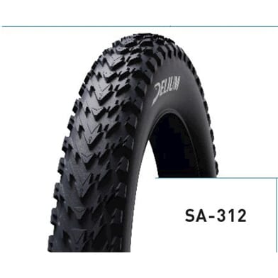 Delium draadband thunder 102-406 zwart