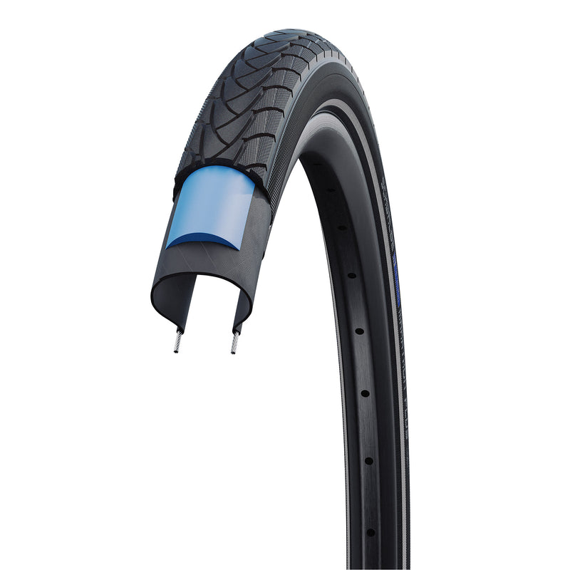 Load image into Gallery viewer, Schwalbe buitenband 28x1 5 8x1 1 4 (32-622) marathon plus smart guard
