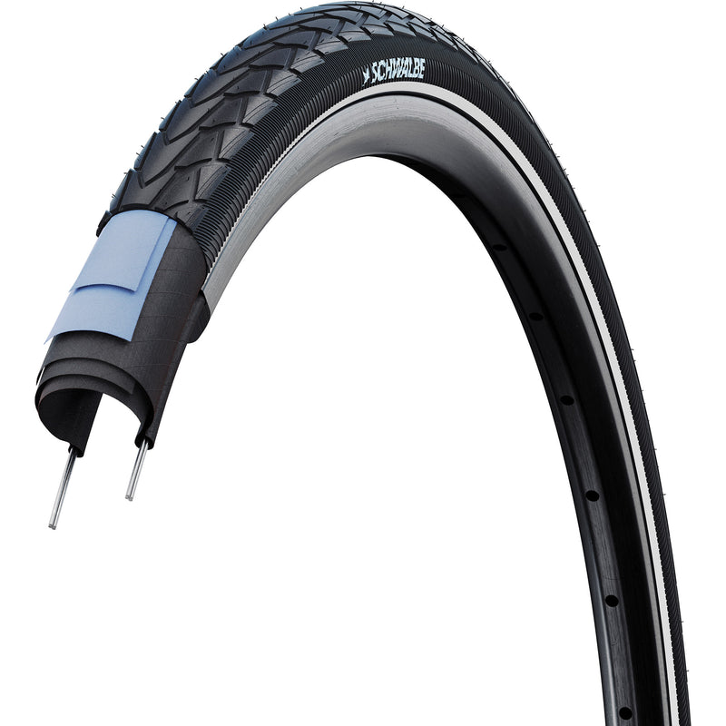 Load image into Gallery viewer, Schwalbe draadband marathon racer 35-622 +r zwart
