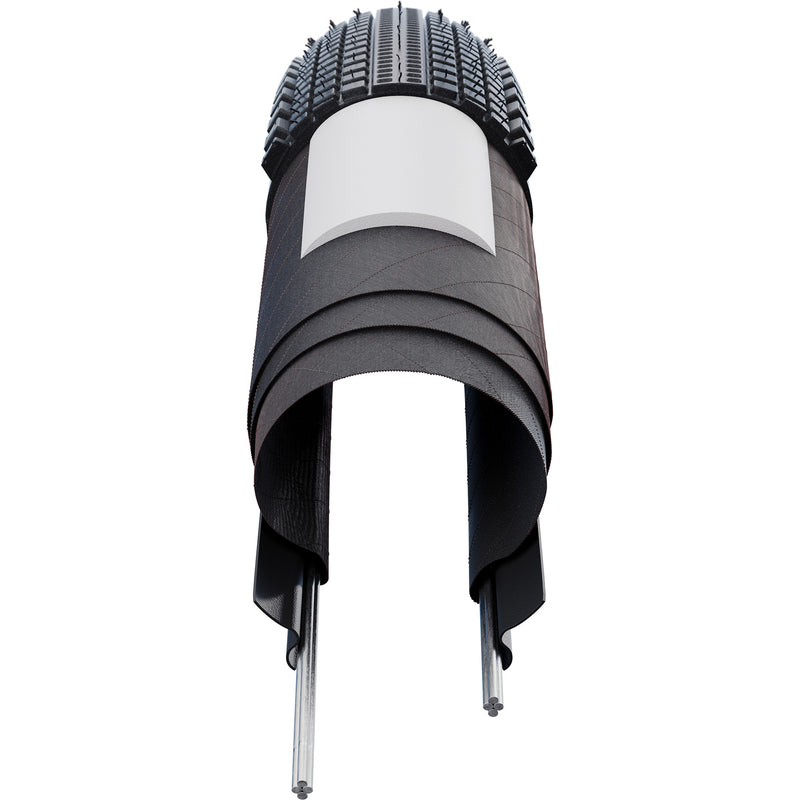Load image into Gallery viewer, Schwalbe draadband g-one comp plus active 35-622 +r zwart
