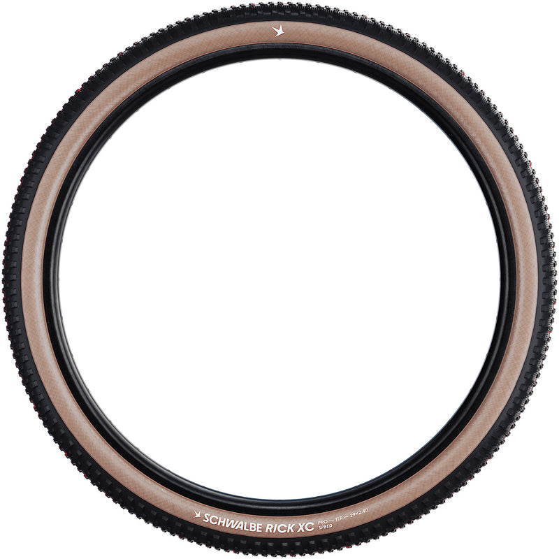 Load image into Gallery viewer, Schwalbe vouwband rick evo tlr 62-622 zwart transparant
