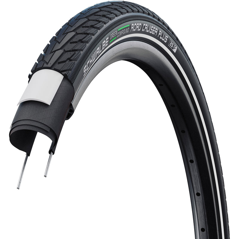 Load image into Gallery viewer, Schwalbe buitenband Road Cruiser Plus 26 x 1.75 zw refl
