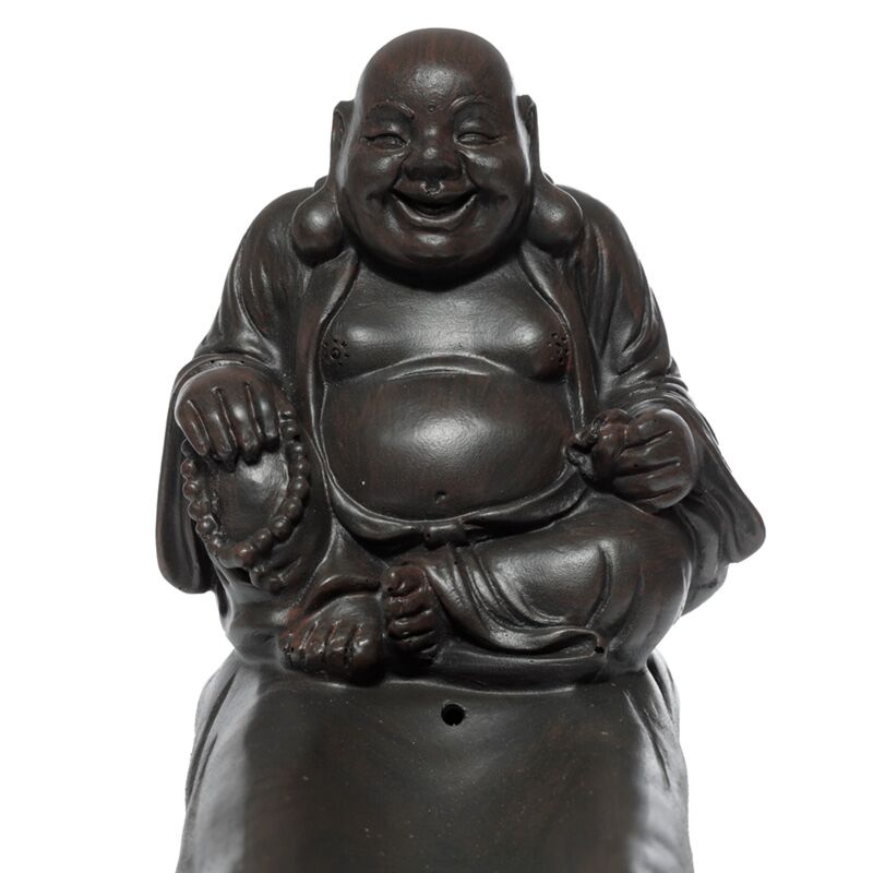 Load image into Gallery viewer, Peace of the east chinese lachende boeddha wierookhouder
