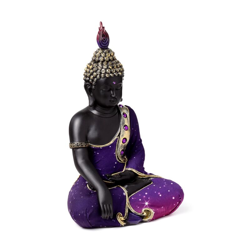 Load image into Gallery viewer, Paars zwart thaise boeddha droom meditatie
