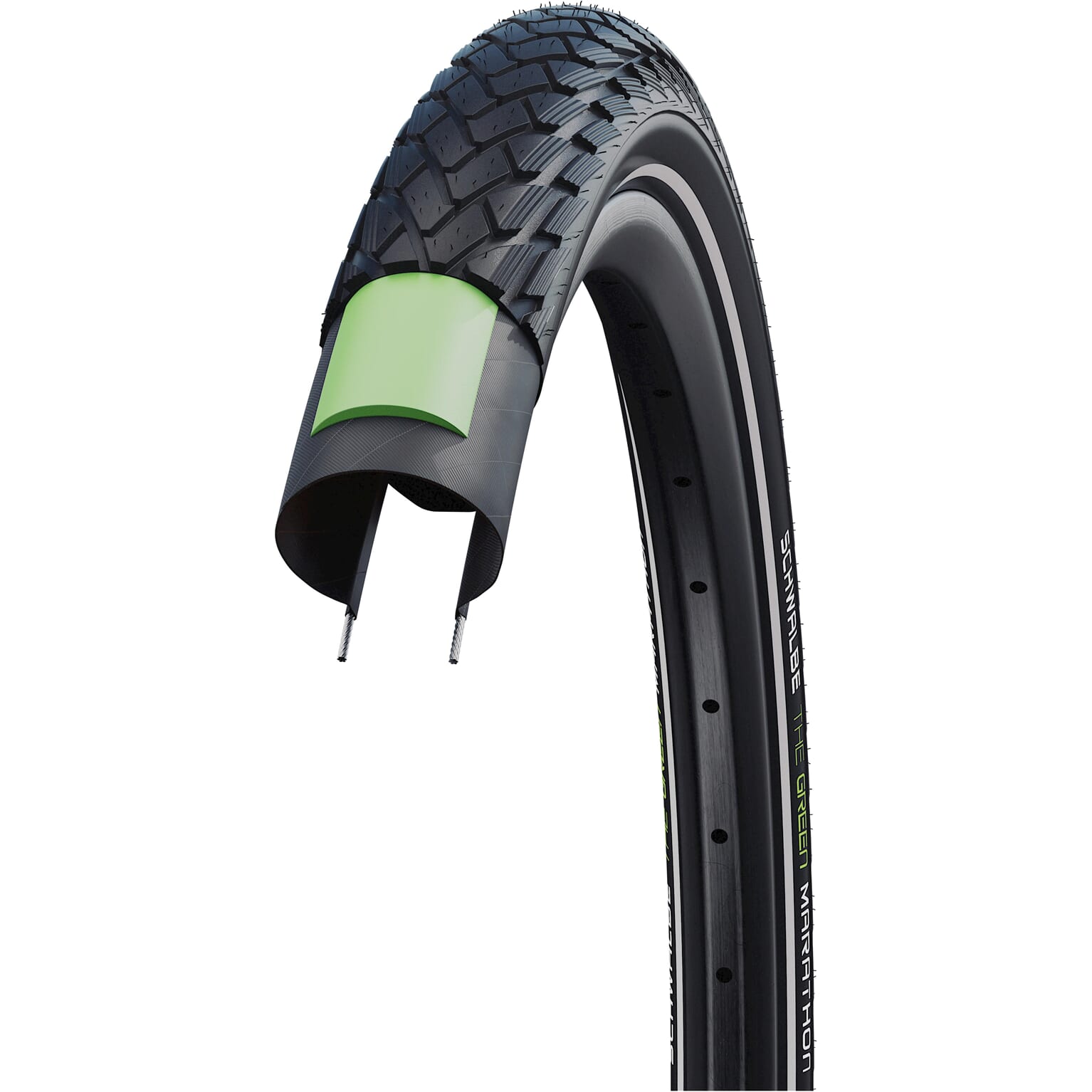 Schwalbe buitenband Marathon Perf G-Guard 28 x 2.15 zw refl