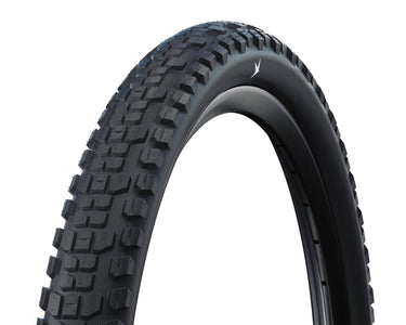 Schwalbe hybrid johnny watts - tlr - addix green - standard - radial - 27.5x2.60 - black