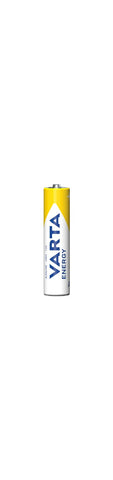 Varta Energy alkaline batteries AAA blister per 4. (hanging packaging)