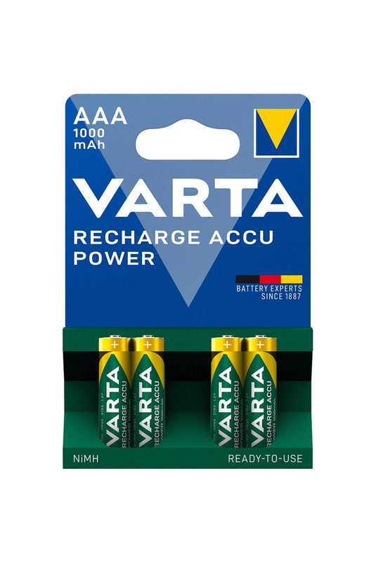Varta oplaadbare aaa batterij - nimh