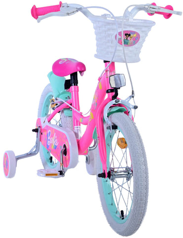 Barbie Kinderfiets - Meisjes - 16 inch - Roze - Twee handremmen