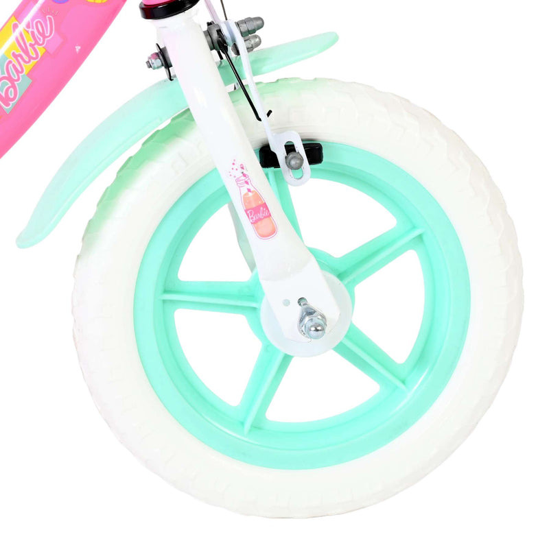 Load image into Gallery viewer, Volare barbie kinderfiets - meisjes - mag wheels - 12 inch - roze
