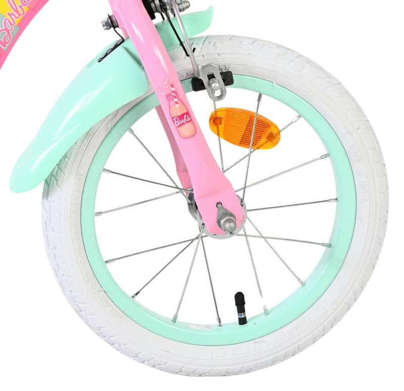 Load image into Gallery viewer, Barbie kinderfiets - meisjes - 14 inch - roze
