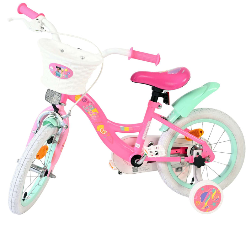Load image into Gallery viewer, Barbie kinderfiets - meisjes - 14 inch - roze
