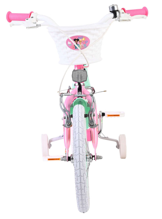 Volare barbie kinderfiets - meisjes - 16 inch - roze - twee handremmen