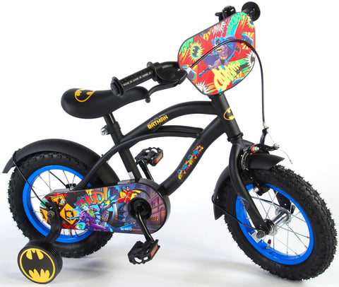 Children's bicycle 12" Batman - black/yellow