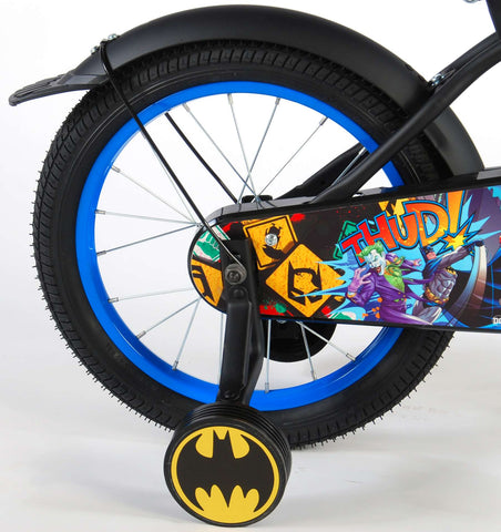 batman children's bicycle - boys - 16 inch - black