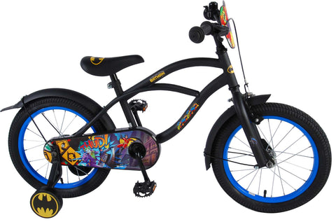 batman children's bicycle - boys - 16 inch - black