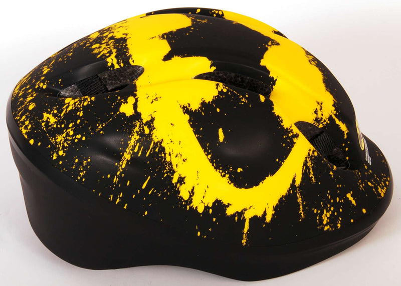 Load image into Gallery viewer, skate fietshelm Batman juniGoud 52-56 cm zwart geel
