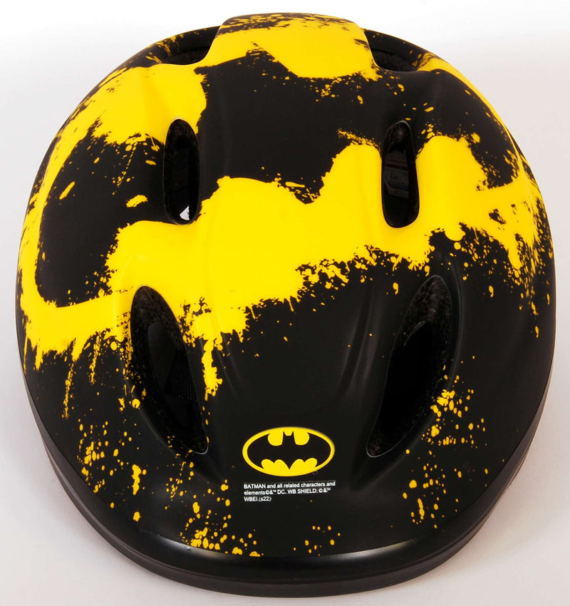 Load image into Gallery viewer, skate fietshelm Batman juniGoud 52-56 cm zwart geel
