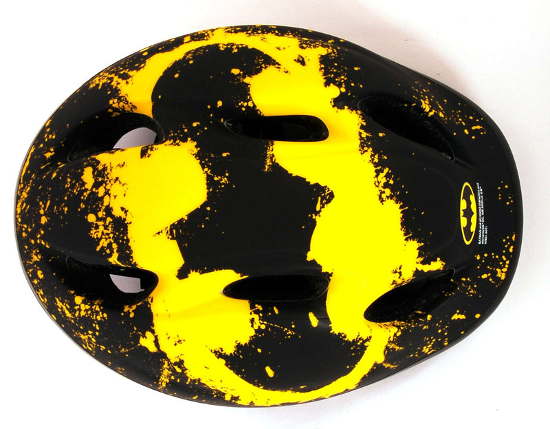 Load image into Gallery viewer, skate fietshelm Batman juniGoud 52-56 cm zwart geel
