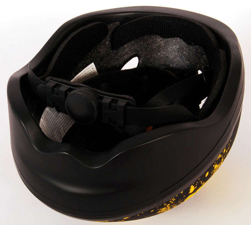 Load image into Gallery viewer, skate fietshelm Batman juniGoud 52-56 cm zwart geel
