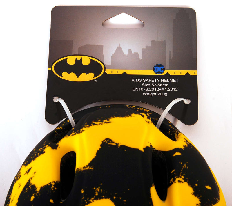 Load image into Gallery viewer, skate fietshelm Batman juniGoud 52-56 cm zwart geel
