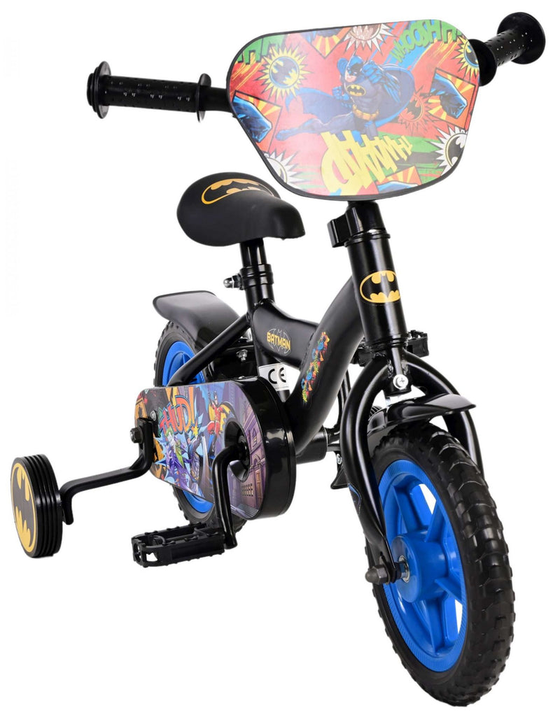 Load image into Gallery viewer, Batman Kinderfiets Jongens 10 inch Zwart Doortrapper
