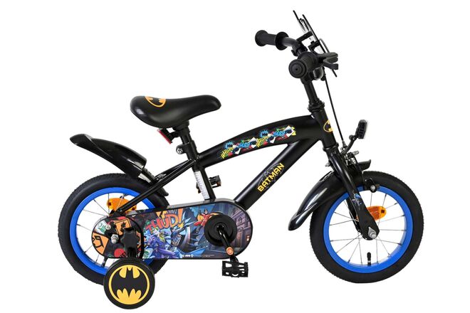 Load image into Gallery viewer, Batman kinderfiets - jongens - 12 inch - zwart
