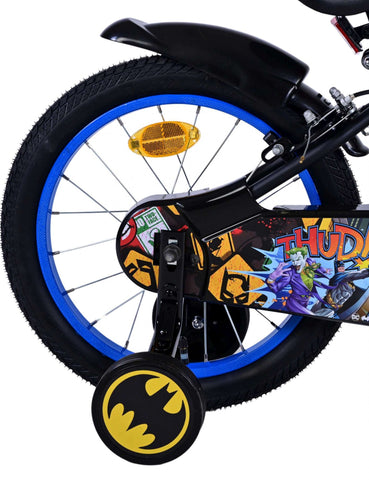 Batman Kinderfiets - Jongens - 16 inch - Zwart - Twee handremmen