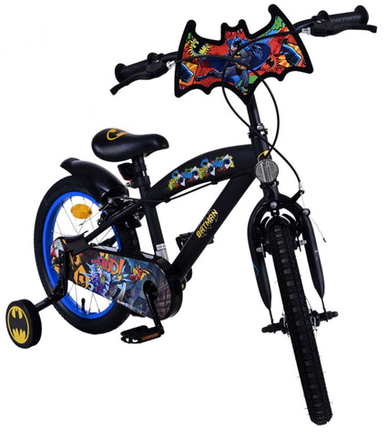 Batman Kinderfiets - Jongens - 16 inch - Zwart - Twee handremmen