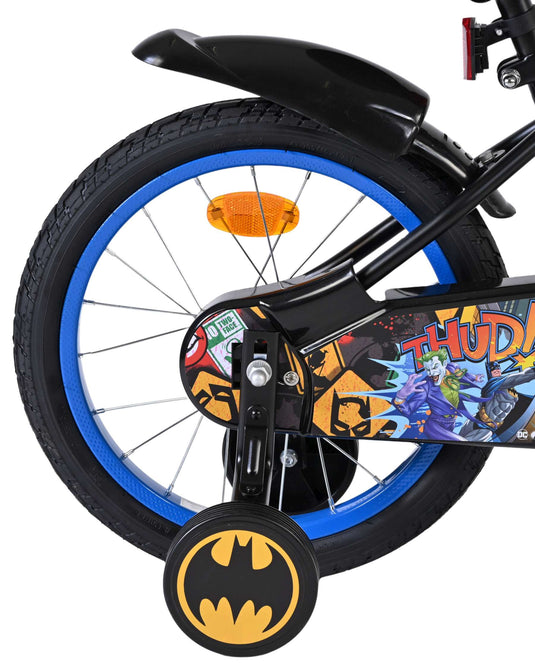 Batman kinderfiets - jongens - 16 inch - zwart