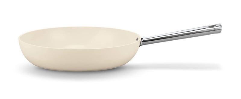 Load image into Gallery viewer, Beka cicla r braadpan 28cm créme aluminium rvs met anti aanbaklaag

