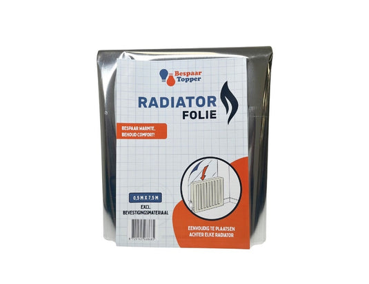 Bespaartopper radiatorfolie - 0,5 x 7,5m
