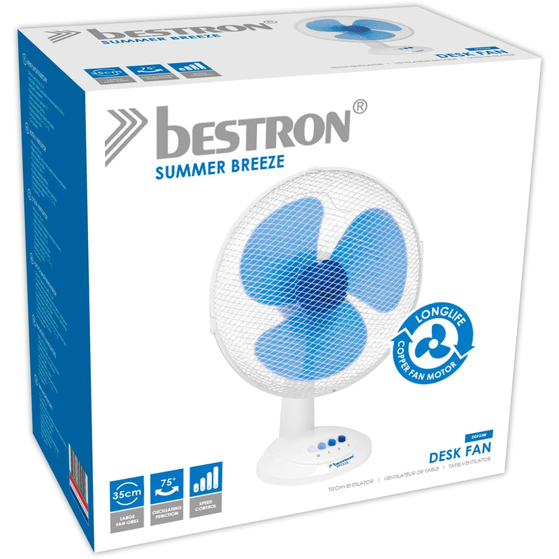 Load image into Gallery viewer, Bestron DDF35W Tafelventilator

