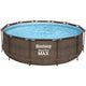 Bestway Zwembad steel pro max set rond rotan 366