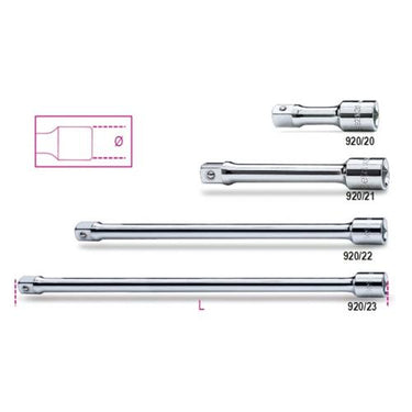 Beta verlengstuk 1 2 -75mm 920 20
