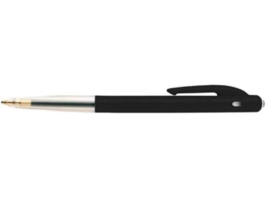 Balpen bic m-10 zwart 50 stuks 0,4mm