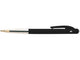 Balpen bic m-10 zwart 50 stuks 0,4mm