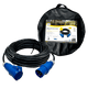 Ngk verleabel 20 meter neopreen 3x 2.5mm² - cee stekker en cee contrastekker - in tas
