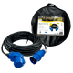 Ngk verleabel 10 meter neopreen 3x 1.5mm² - cee stekker en haakse koppeling - in tas