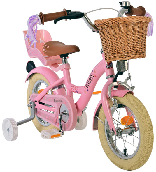 Volare blossom kinderfiets - meisjes - 12 inch - roze